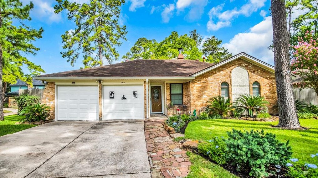 2803 Wood River Dr, Spring TX  77373-6553 exterior