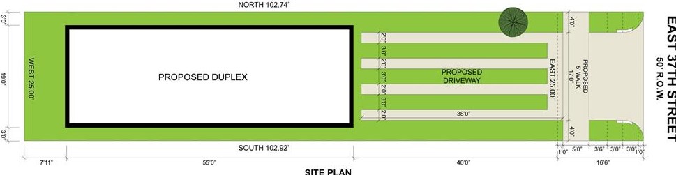 402 37th St, Houston TX  77018-6536 exterior