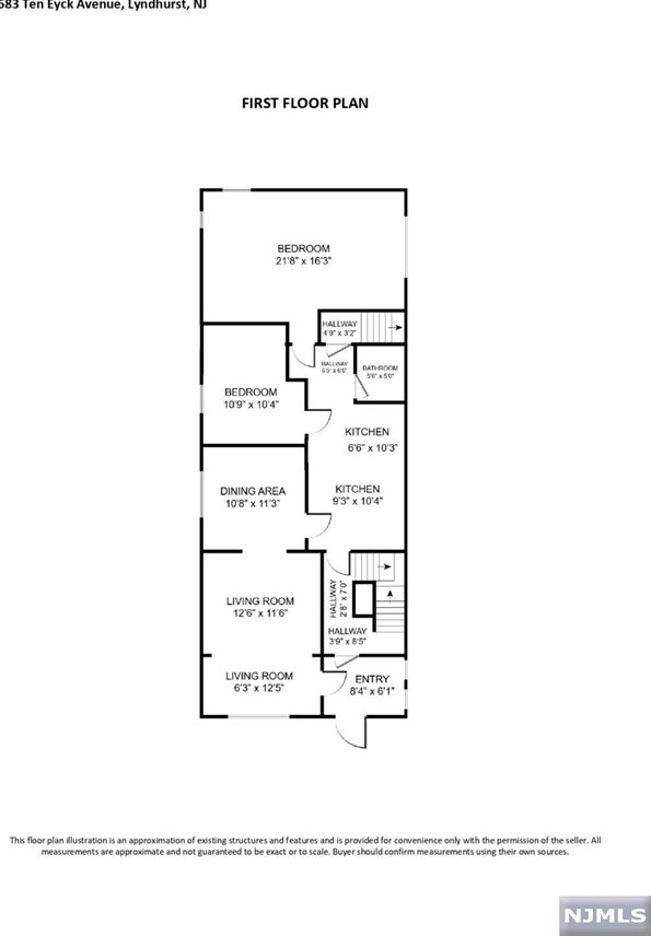 683 Teneyck Ave, Lyndhurst NJ 07071-2824 exterior