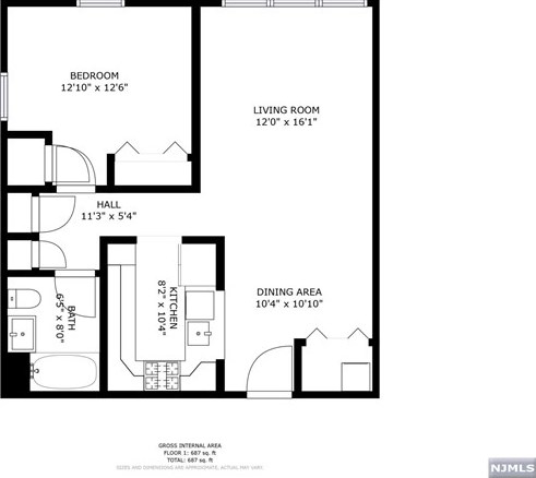 131 Clinton Pl, Hackensack NJ  07601-4660 exterior