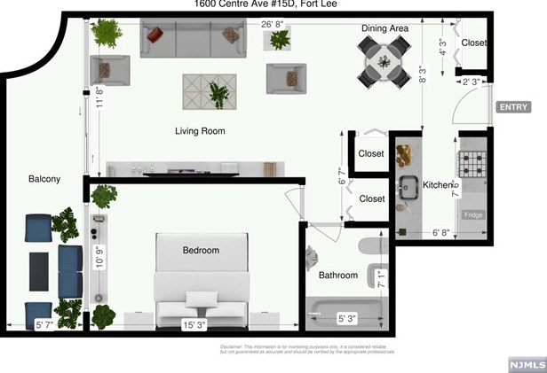 1600 Center Ave, West Fort Lee NJ  07024-4731 exterior