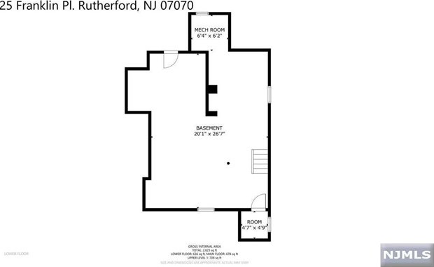 25 Franklin Pl, Rutherford NJ 07070-1707 exterior
