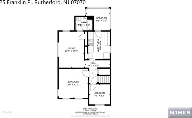 25 Franklin Pl, Rutherford NJ 07070-1707 exterior