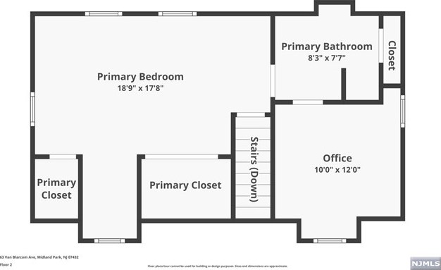 63 Van Blarcom Ave, Midland Pk NJ  07432-1851 exterior