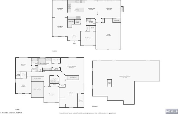 16 Dawn Dr, Emerson NJ 07630-2115 exterior