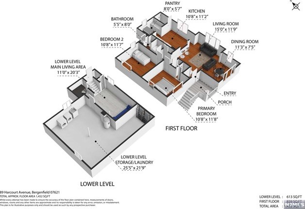 89 Harcourt Ave, Bergenfield NJ  07621-1952 exterior