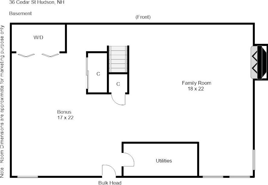 36 Cedar St, Hudson NH  03051-4716 exterior
