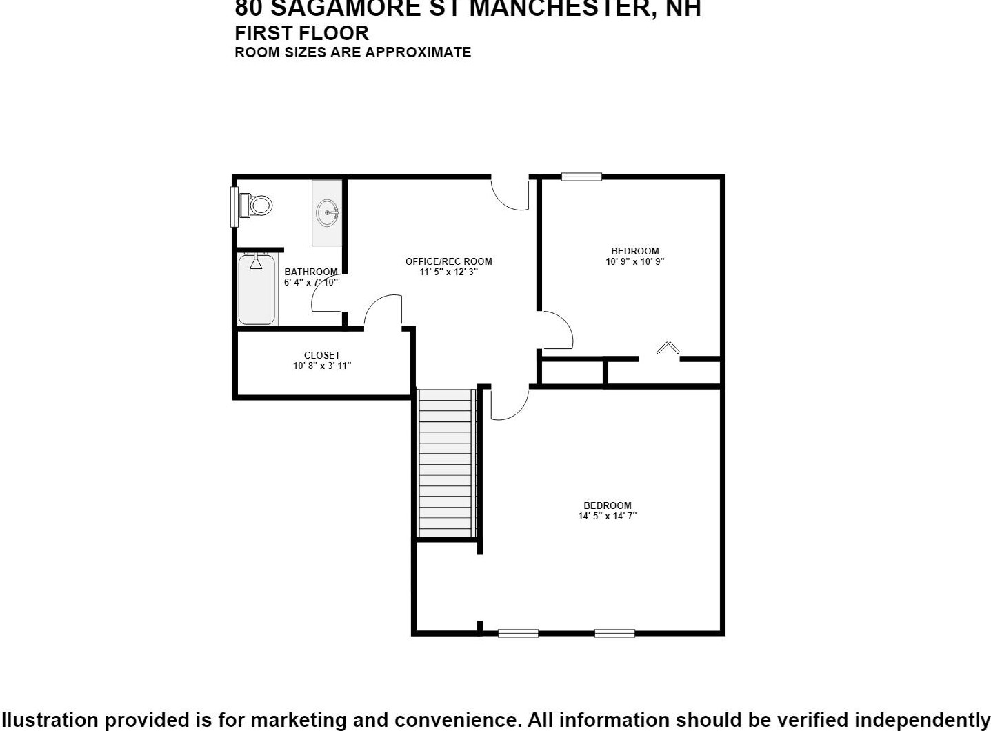 80 Sagamore St, Manchester NH  03104-3661 exterior