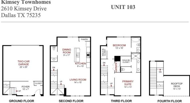 2610 Kimsey Dr, Dallas TX 75235-6610 exterior