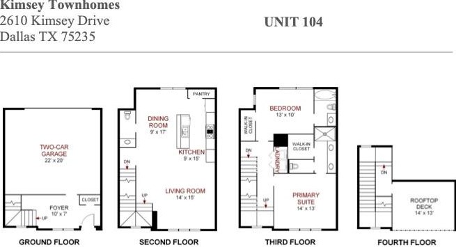 2610 Kimsey Dr, Dallas TX 75235-6610 exterior