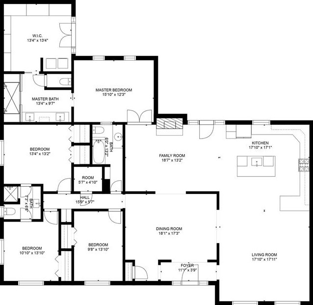 3638 Princess Ln, Dallas TX  75229-5233 exterior