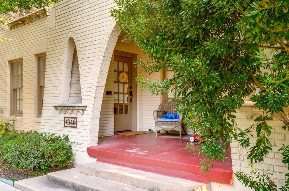 4340 Normandy Ave, Dallas TX  75205-2042 exterior