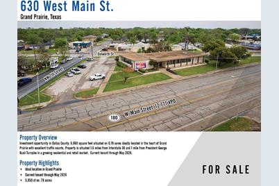 630 W Main Street, Grand Prairie, TX 75050 - Photo 1