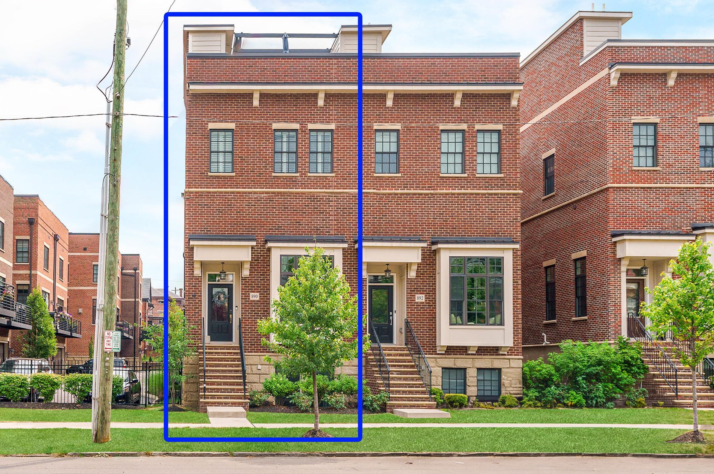 890 Front St, Columbus OH  43206-2521 exterior