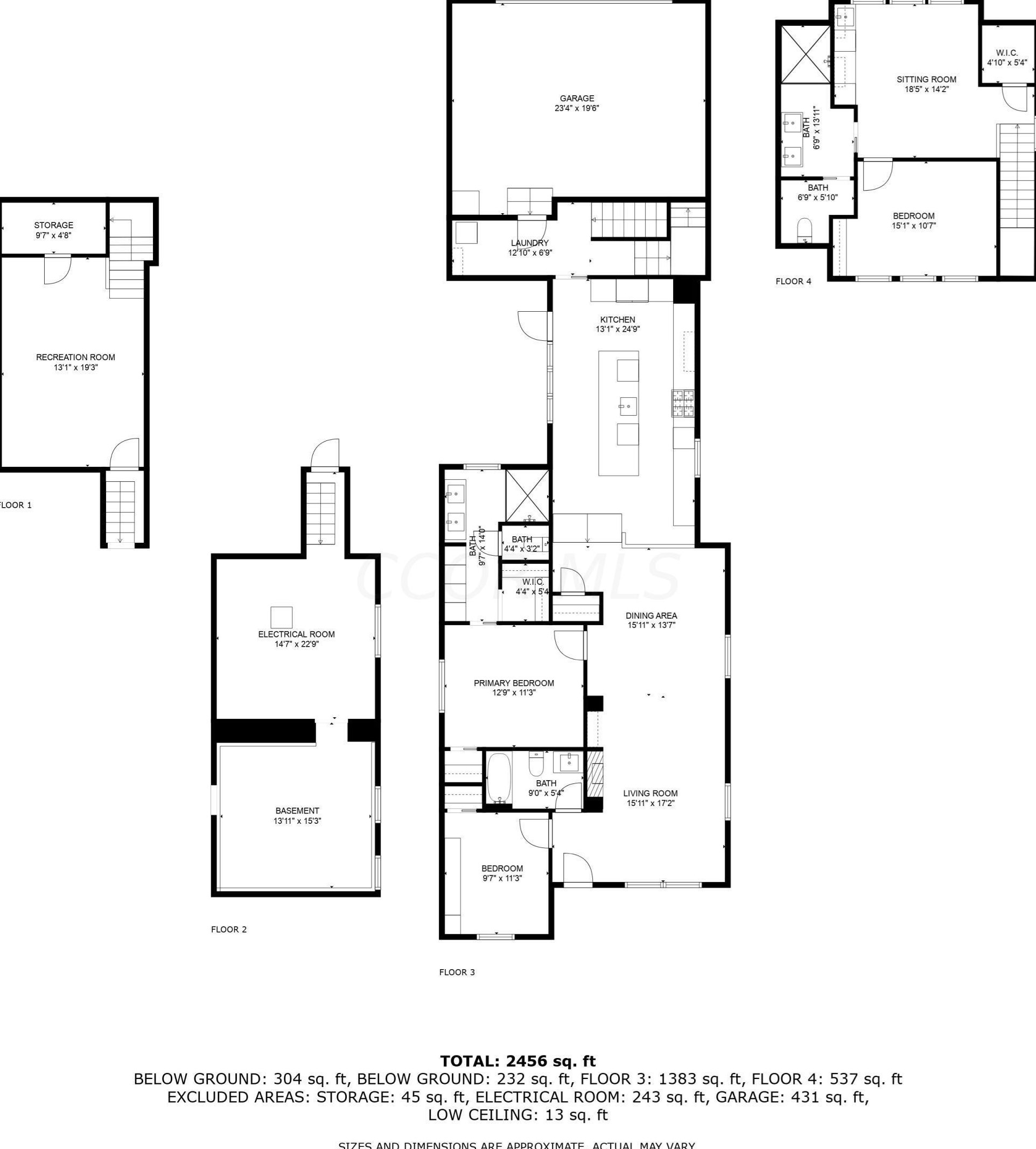 847 Hamlet St, Columbus OH  43215-1537 exterior