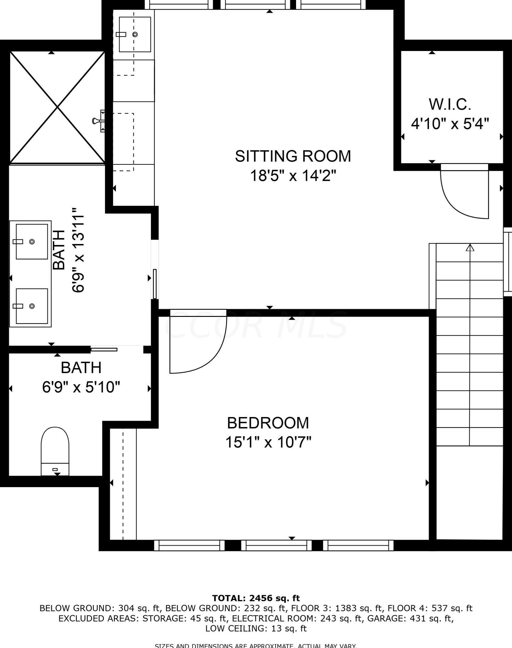 847 Hamlet St, Columbus OH  43215-1537 exterior