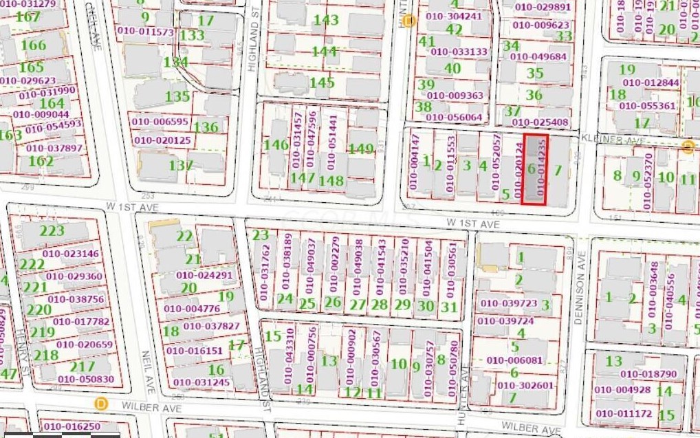 178 1st Ave, Columbus OH 43201-3490 exterior