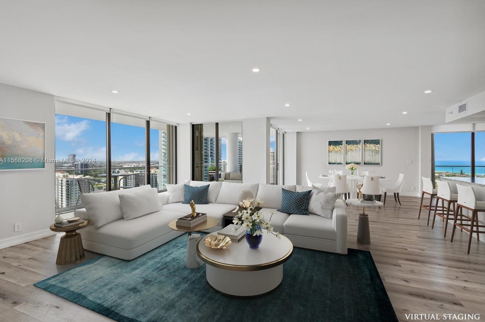 19707 Turnberry Way, Miami FL 33180-2797 exterior