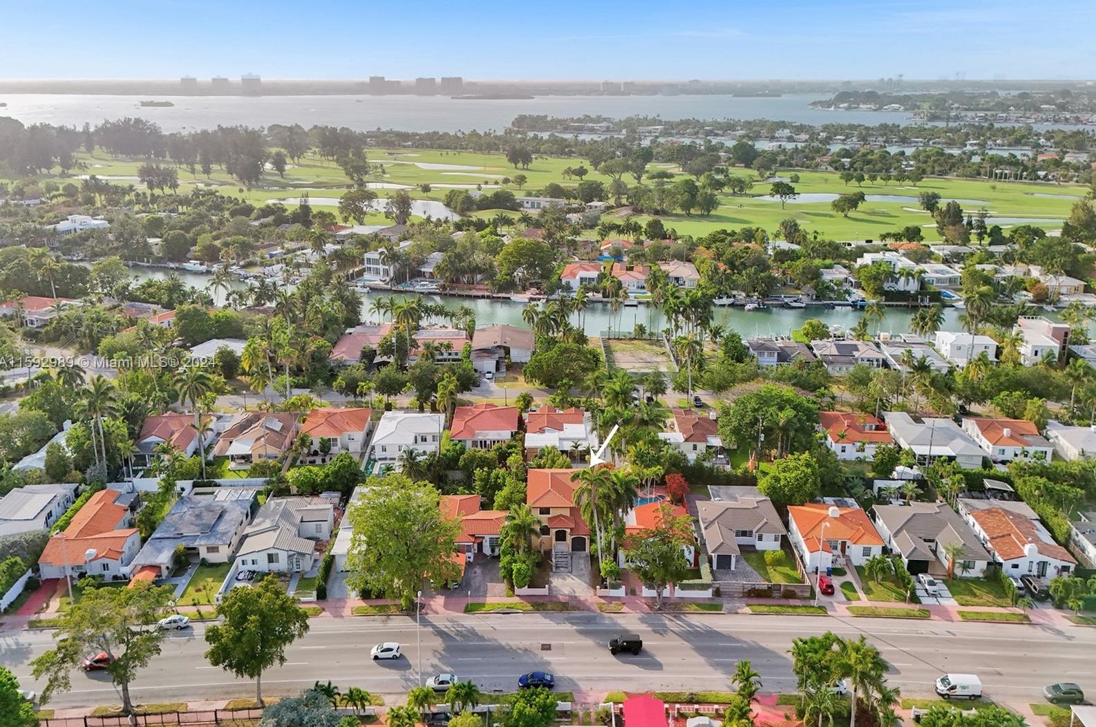 1411 Normandy Dr, Miami FL 33141-3614 exterior