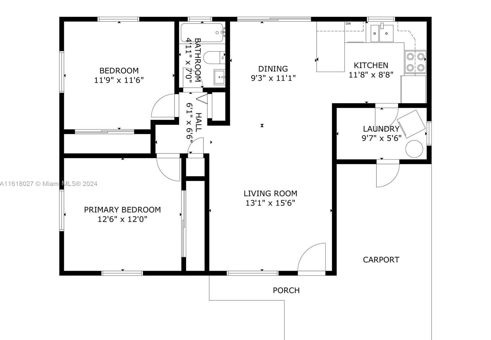 1426 Arthur St, Hollywood FL  33020-3743 exterior