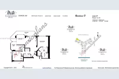 3600 Mystic Pointe Dr #1607, Aventura, FL 33180 - Photo 3