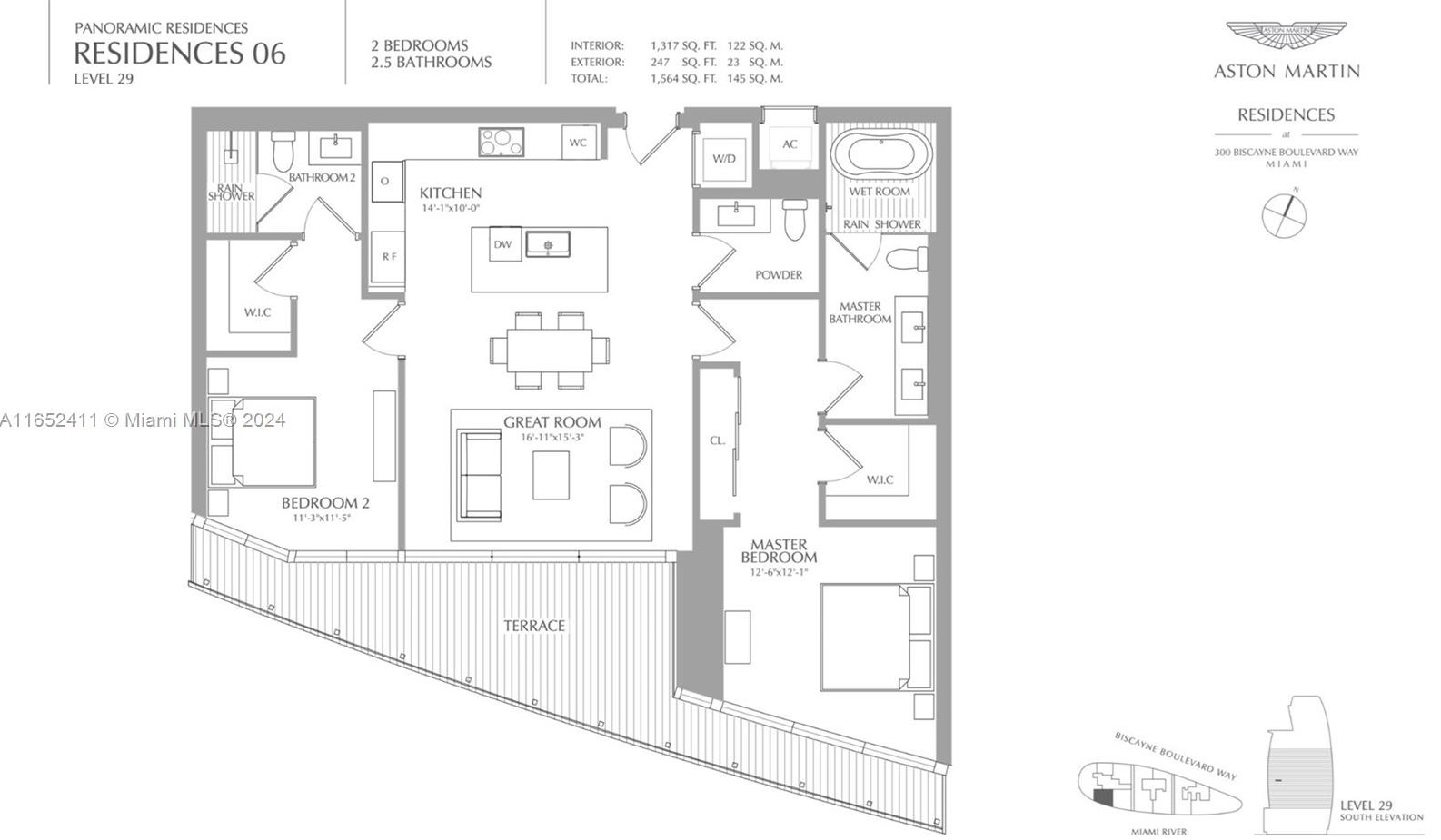 300 Biscayne Blvd, Miami FL  33131-5308 exterior