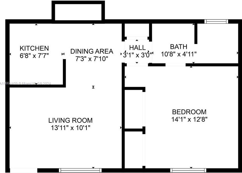 1101 80th St, Miami FL  33138-4221 exterior