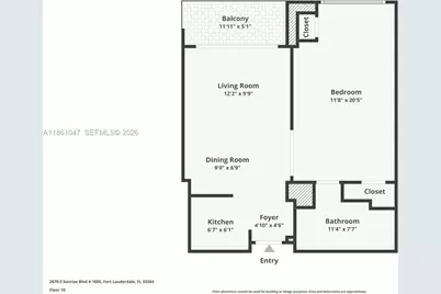 2670 E Sunrise Blvd #1005, Fort Lauderdale, FL 33304 - Photo 71