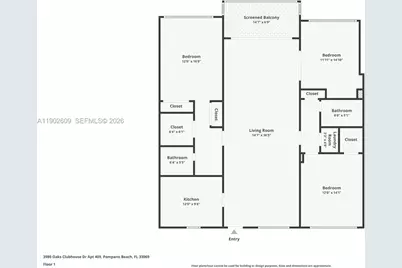 3980 Oaks Clubhouse Dr #409, Pompano Beach, FL 33069 - Photo 17