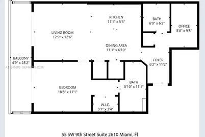 55 SW 9th St #2610, Miami, FL 33130 - Photo 21
