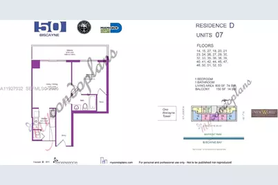 50 Biscayne Blvd #3807, Miami, FL 33132 - Photo 41