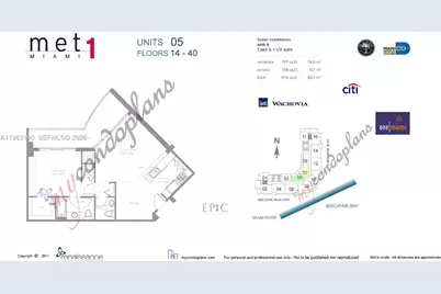 300 S Biscayne Blvd #T-1405, Miami, FL 33131 - Photo 35