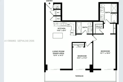 101 Diplomat Pkwy #1206, Hallandale Beach, FL 33009 - Photo 27