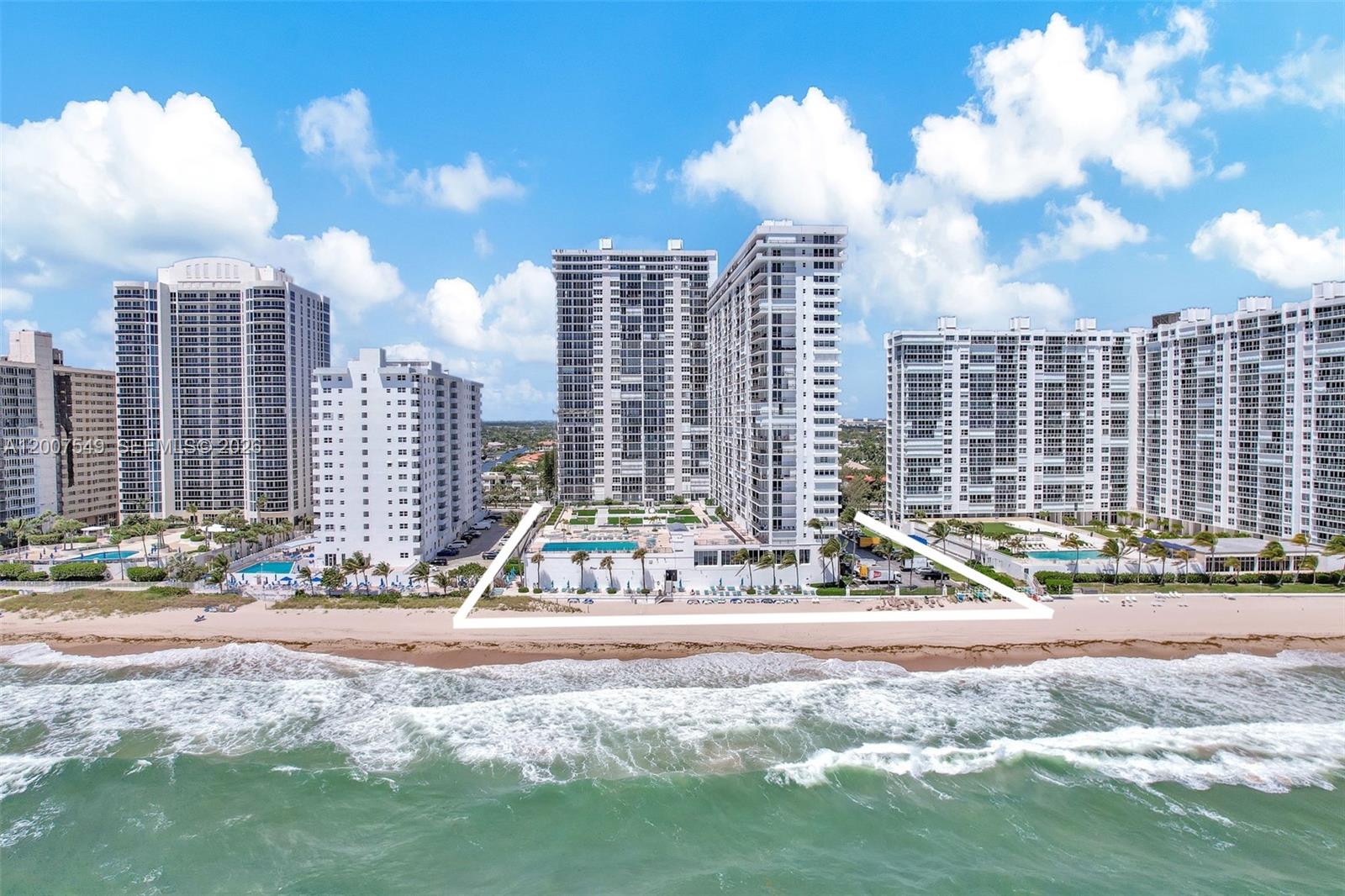 4280 Galt Ocean Dr #2F main architectural view