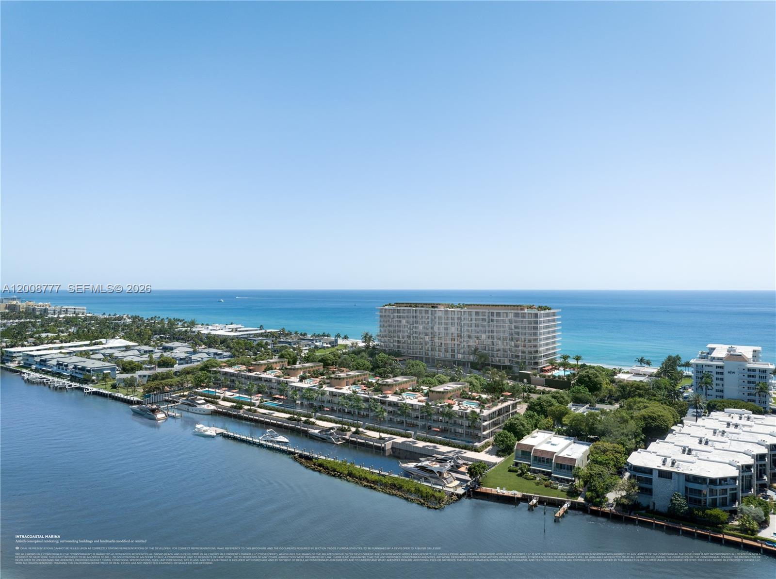 1180 Hillsboro Mile #101-I main architectural view