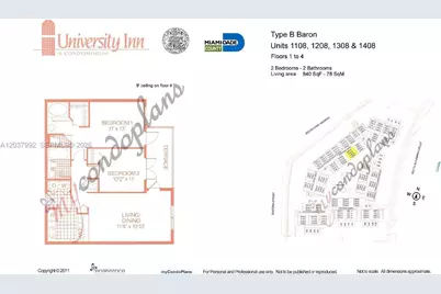 1280 S Alhambra Cir #1308, Coral Gables, FL 33146 - Photo 25