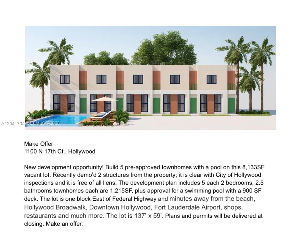 1100 N 17th Ct main architectural view