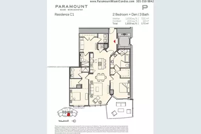 851 NE 1st Ave #3308, Miami, FL 33132 - Photo 27
