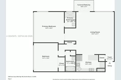 2100 Sans Souci Blvd #B706, North Miami, FL 33181 - Photo 23