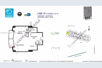 350 S Miami Ave #2215, Miami, FL 33130 - Photo 31