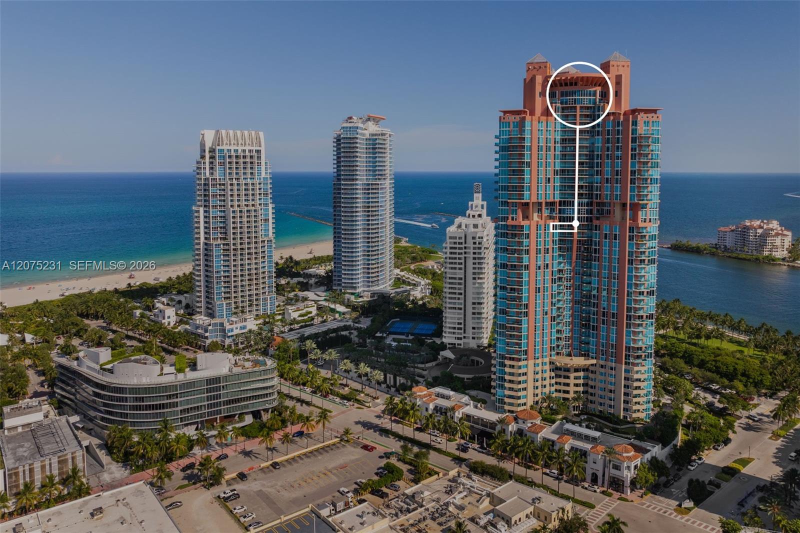 300 Pointe Dr #2806 - 300 Pointe Dr #2806, Miami Beach, FL 33139 Luxury Property | Jose Angel Pina