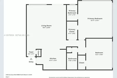 2150 Sans Souci Blvd #B605, North Miami, FL 33181 - Photo 5