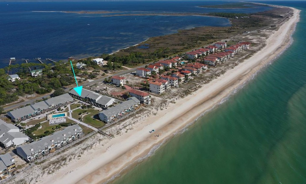 1804 Gulf Bch Dr, Saint George Island FL  32328-2827 exterior