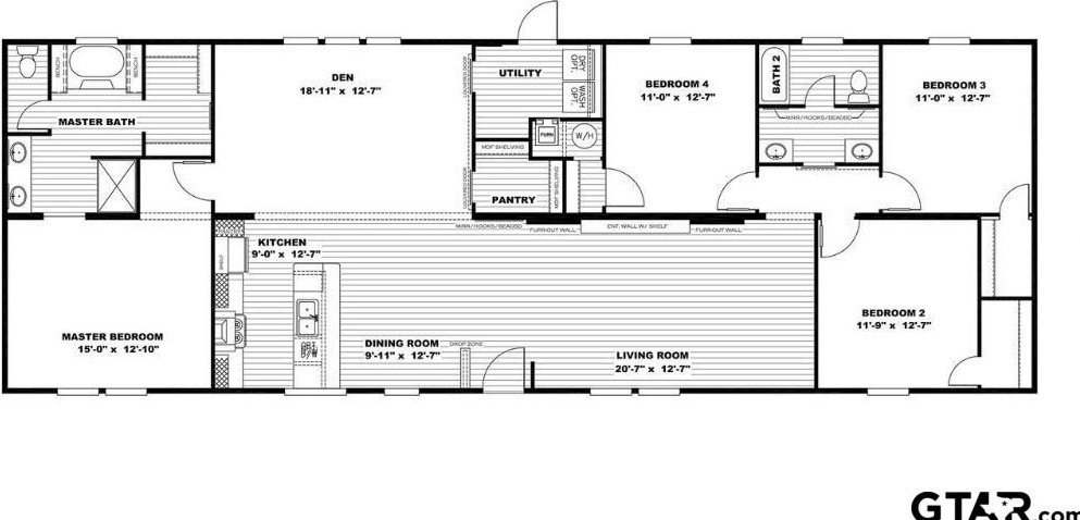 2370 Blocker Rd, Marshall TX 75672-3720 exterior