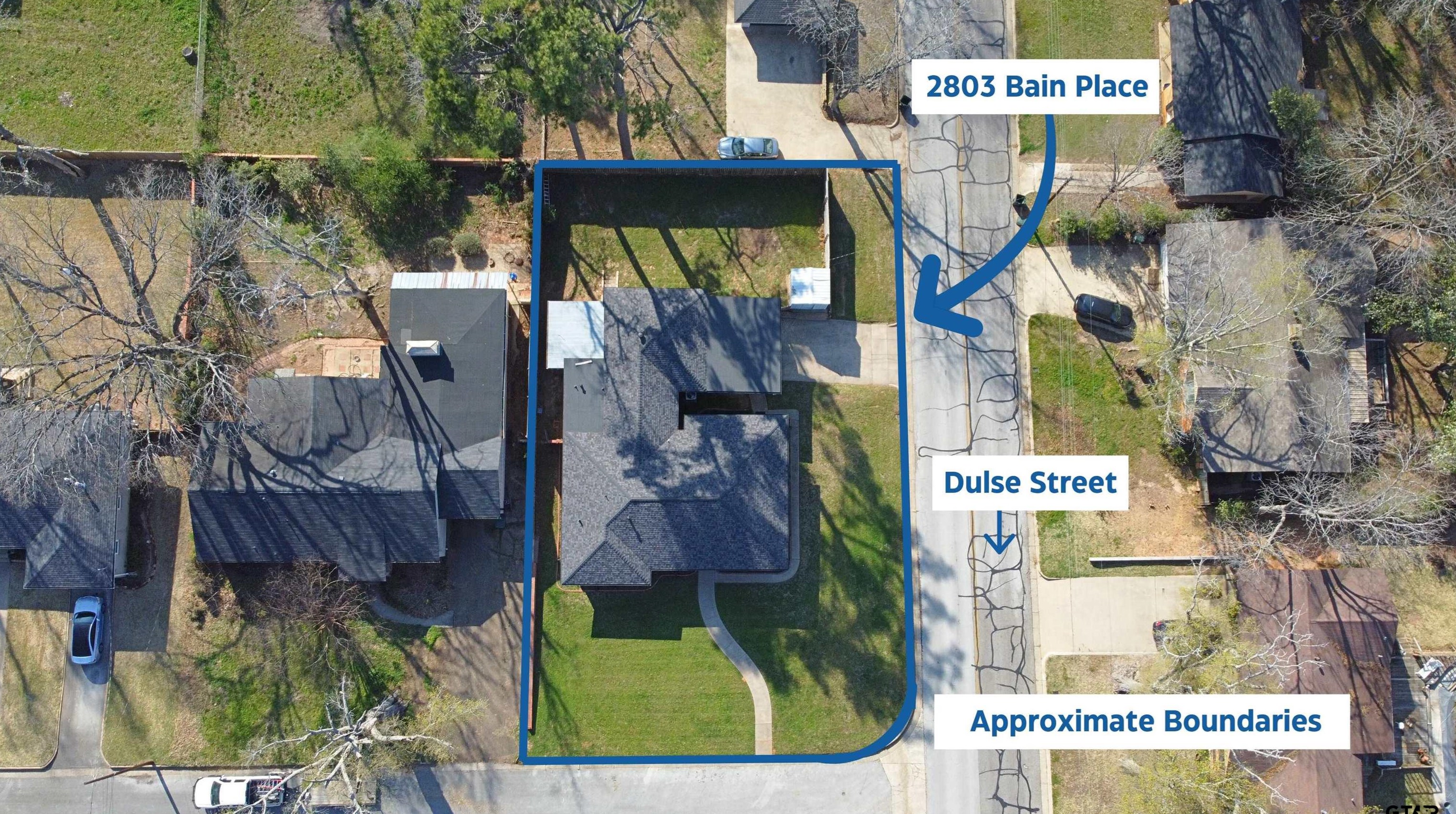 2803 Bain Pl, Tyler TX  75701-8017 exterior