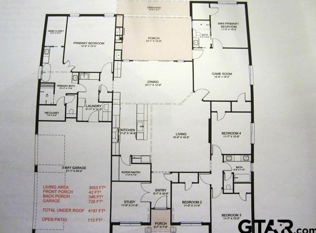 7924 Crooked Trl, Tyler TX  75703-5355 exterior