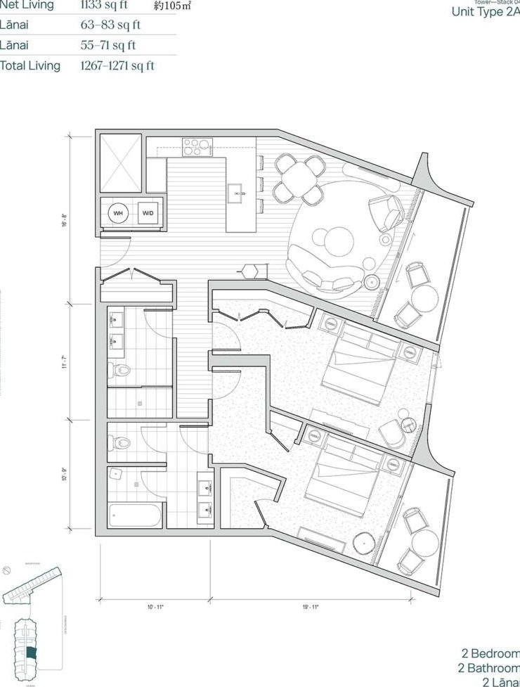 1000 Auahi St, Honolulu HI  96814-4105 exterior