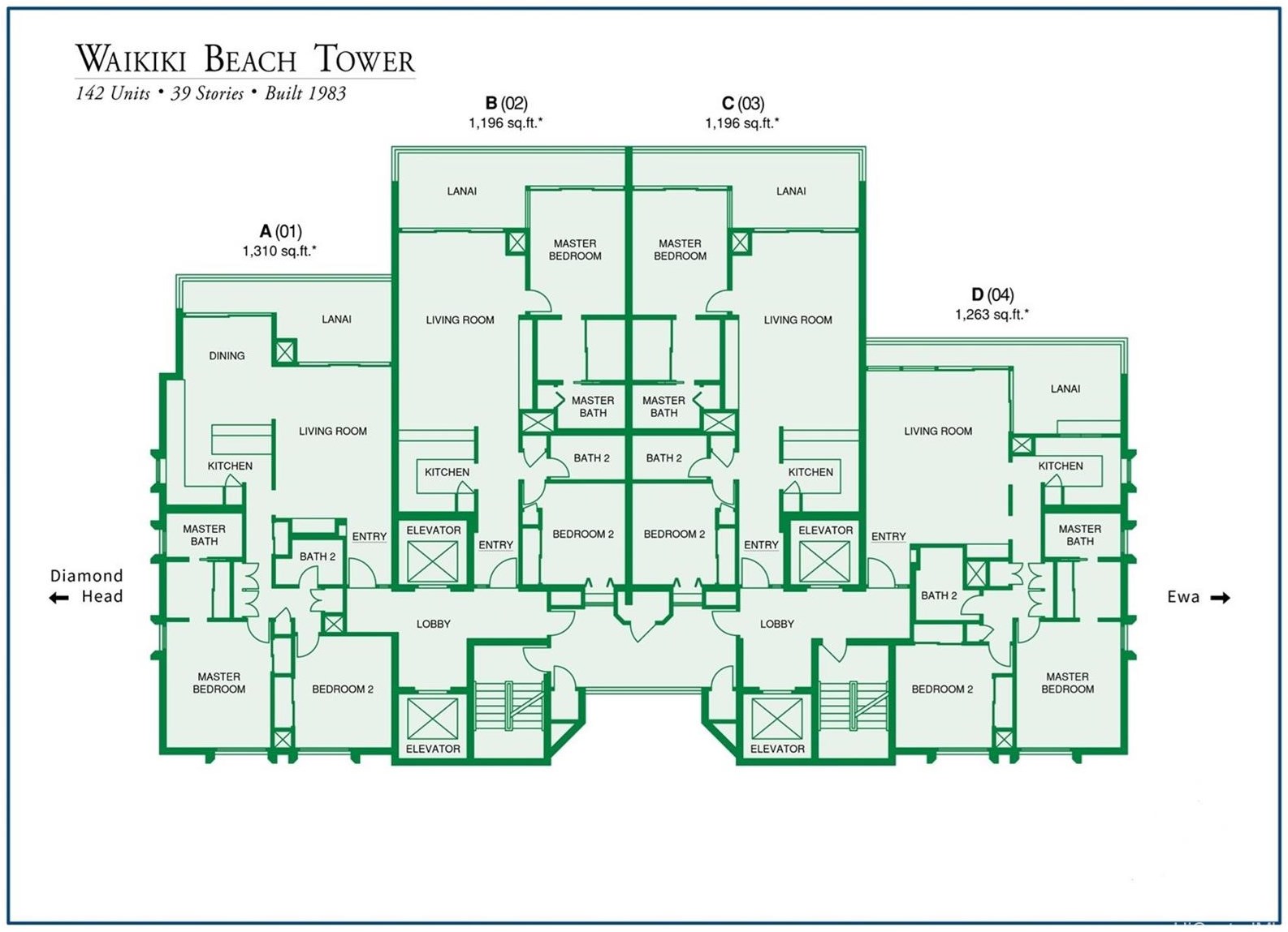 2470 Kalakaua Ave, Honolulu HI  96815-3265 exterior