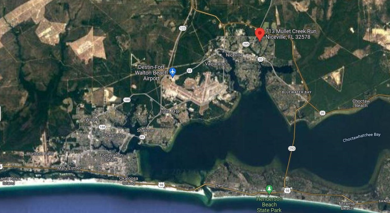 713 Mullet Creek Run, Niceville FL  32578-1638 exterior
