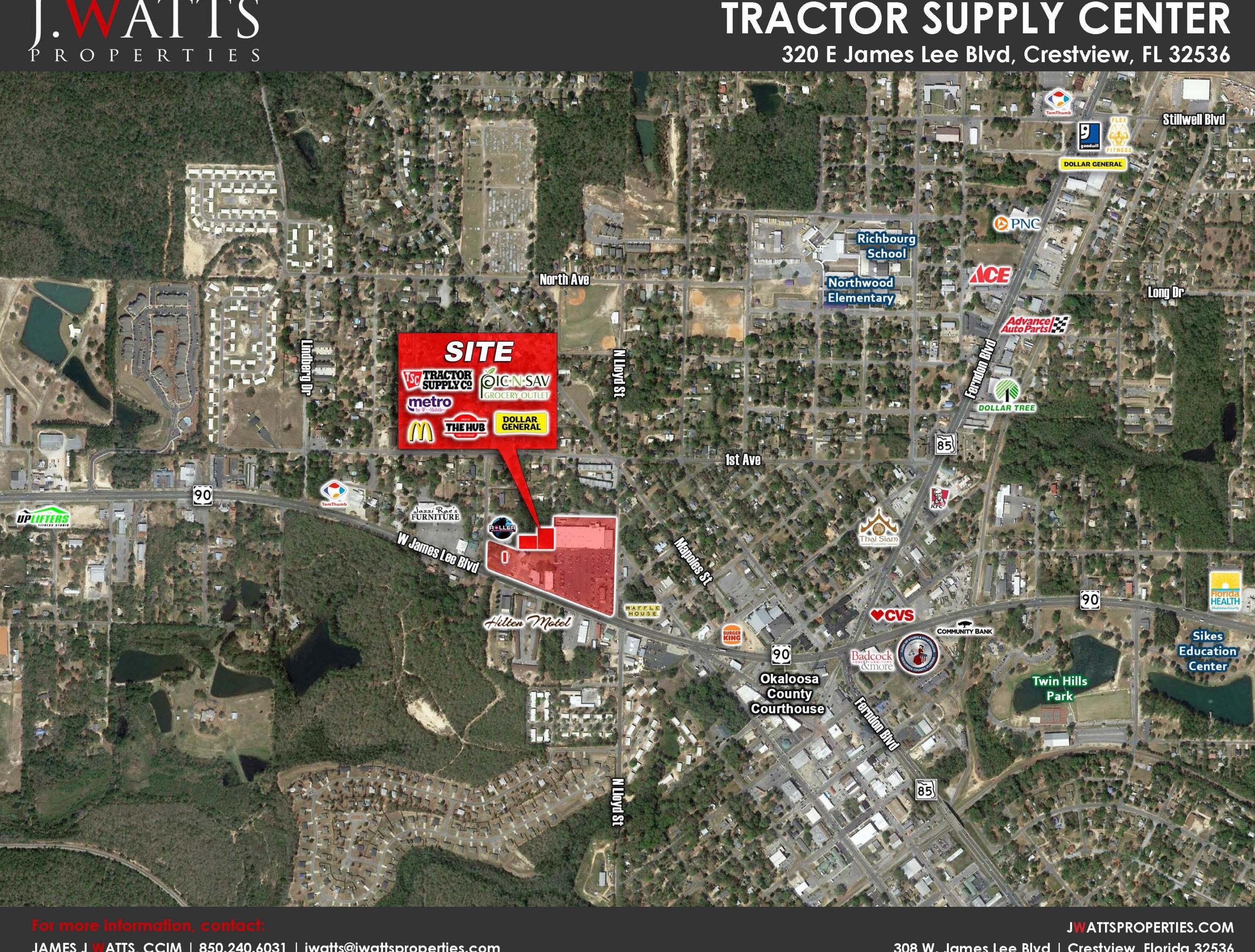 352 James Lee Blvd, Crestview FL  32536-2826 exterior